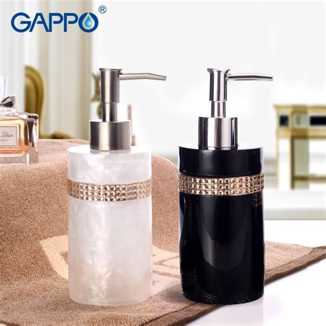 Gappo Liquid Soap Dispensers Resin Soaps Bathroom Pump Imported Resin