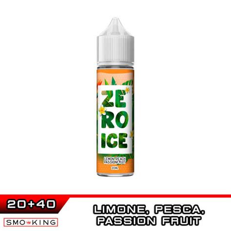 Lemon Peach Passionfruit Zero Ice Aroma Ml Reload Vape