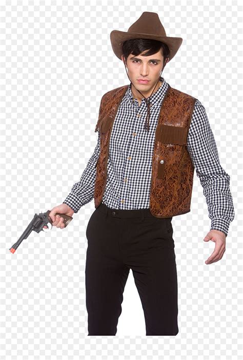 Cowboy Fancy Dress Waistcoat Hd Png Download Vhv