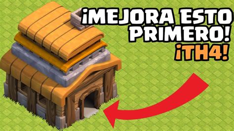 Qu Mejorar Primero En Th Ayuntamiento Clash Of Clans Youtube