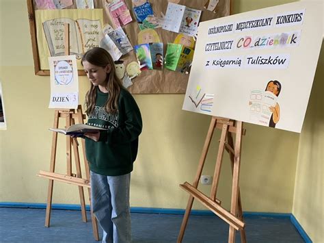 Czytamy w bibliotece szkolnej dzień 3 Szkolne Blogi