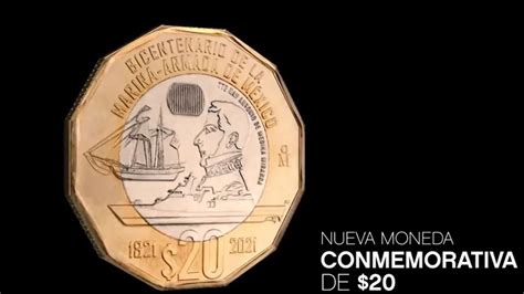 Estas son las características de la nueva moneda de 20 pesos