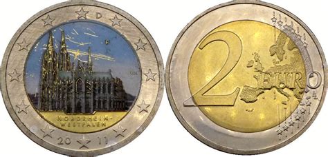 Bundesrepublik Deutschland BRD 2 Euro 2011 F Zwei Euro Kölner Dom