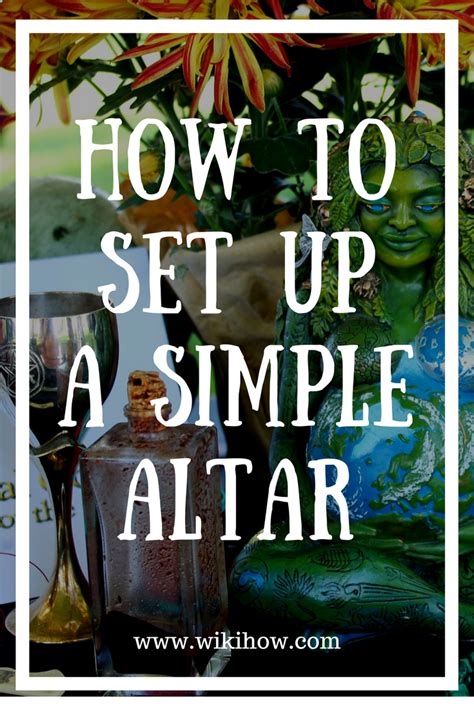 How to Set up a Simple Pagan or Wiccan Altar For Beginners | Wiccan ...