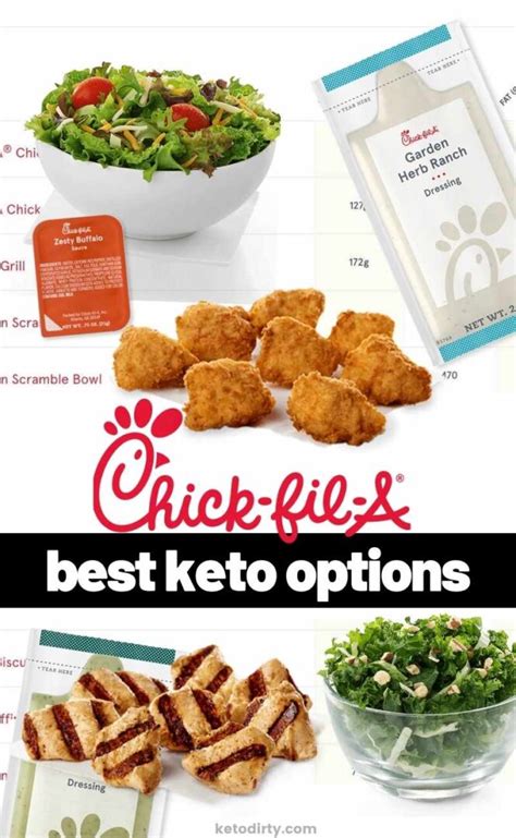 Keto Chick Fil A Menu Options 7 Awesome Low Carb Choices