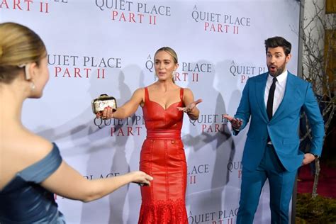 Emily Blunt and John Krasinski at A Quiet Place 2 Premiere | PS Celebrity