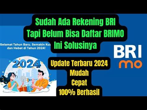 Cara Daftar BRIMO Bagi Yang Sudah Ada Rekening BRI Update Terbaru