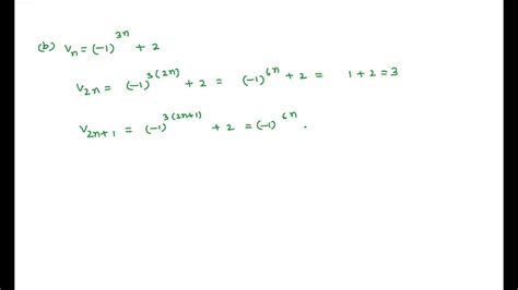 Solved For Each Of The Following Sequences Find Two Convergent