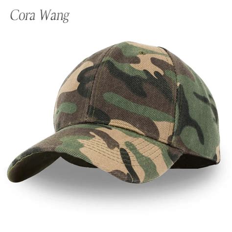 20 Mens Army Camo Cap Baseball Casquette Camouflage Hats For Men