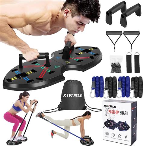 Xinrui Push Up Board Portable Multi Function Foldable 20 In 1 Push Up