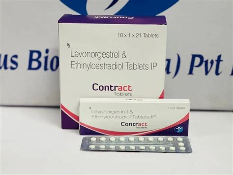 Contract Levonorgestrel Ethinyl Estradiol Tablets 21 Tabs In A Strip