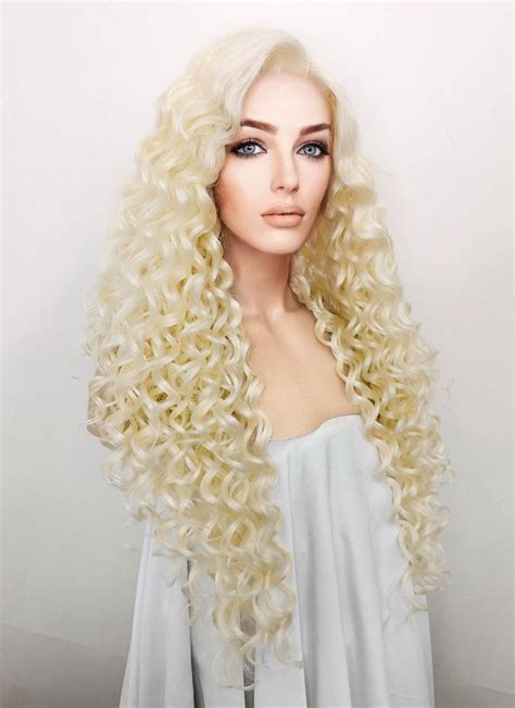 Light Blonde Synthetic Wig Best Sale