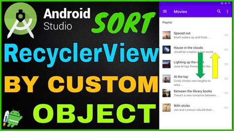 How To Sort A RecyclerView Item In Android Studio Tutorial 2020 YouTube