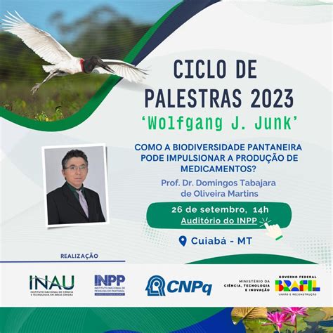 Ciclo De Palestras Pr Ximo Encontro Abordar Biodiversidade