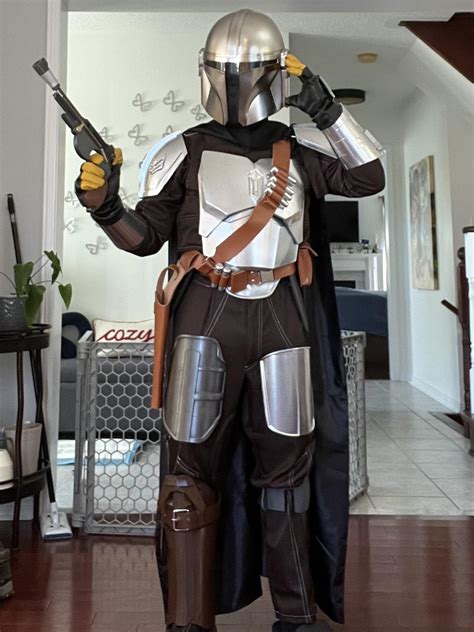 My WIP Mando cosplay so far : r/Mandalorian