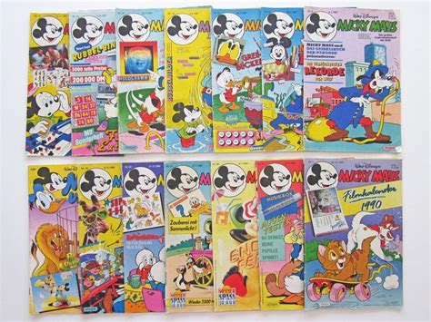 Micky Maus Comic Hefte Jahre 1987 1988 1989 Acheter Sur Ricardo