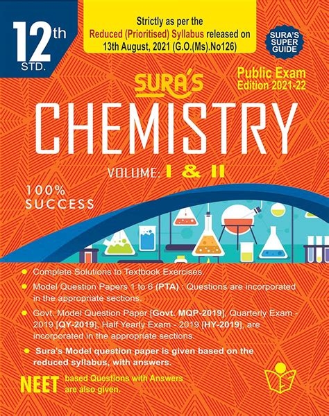 Sura S Th Std Chemistry Guide Reduced Prioritised Syllabus