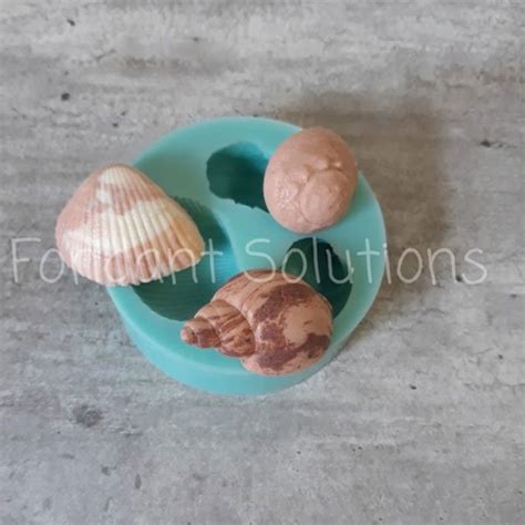 Fondant Solutions Shells Large Mould Bakers Boutique