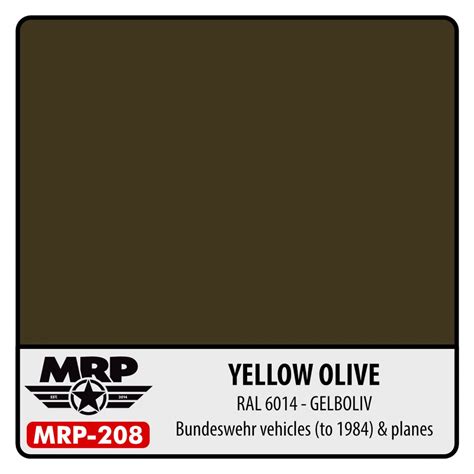 Yellow Olive Ral 6014 Gelboliv