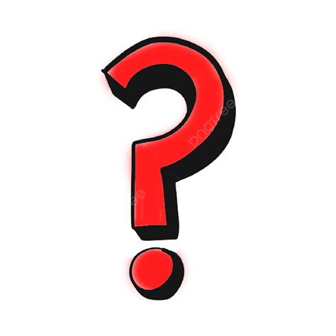 Red Question Mark Icon Png