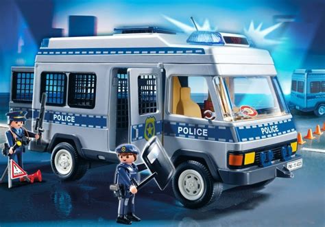 Playmobil Set: 4023 - Police Van - Klickypedia