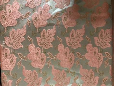 Poluster Jacquard Jari Work China Jacquard Fabric At Rs Meter In Surat