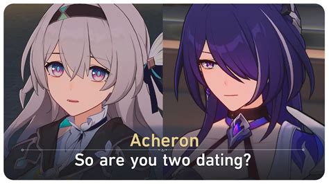 Acheron Thinks Trailblazer And Firefly Are Dating Cutscene Penacony