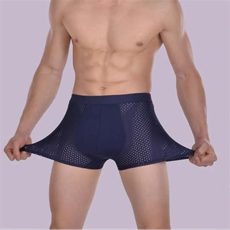 5pcs Lot 2015 Men Underwear Breathable Bamboo Fiber Most Comfortable