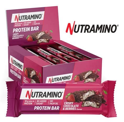 Filled Protein Bar 55g Nutramino Med Natural