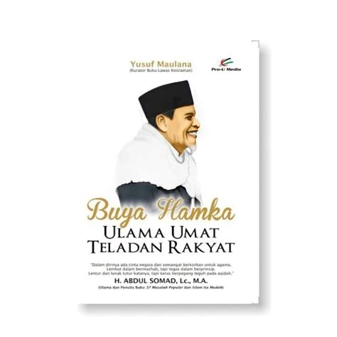 Jual BUKU BUYA HAMKA ULAMA UMMAT TELADAN RAKYAT YUSUF MAULANA