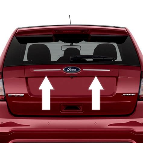 Chrome Rear Trunk Hatch Trim Molding For Ford Edge Etsy