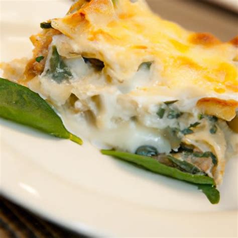 wholesome chicken spinach lasagna  savory delight guide spotcook