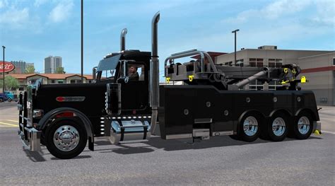 ats PETERBILT 389 LONGHOOD CARHAULER 1 35 X v 1 0 Trucks Mod für