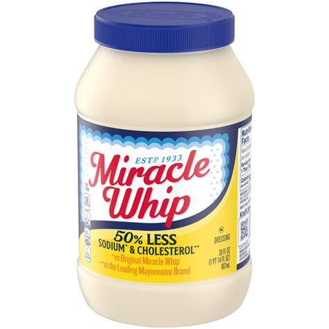 38 Miracle Whip Nutrition Facts And Ingredients