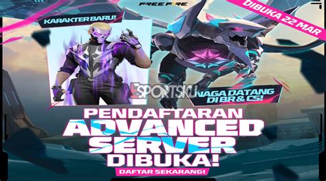 Tanggal Kapan Rilis Advance Server Maret Free Fire Ff Esportsku