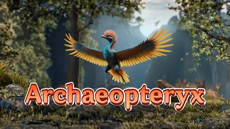 Archaeopteryx सरीसृप एवं पक्षी वर्ग कि कड़ी Archeopteryx Connecting Link Between Reptiles And