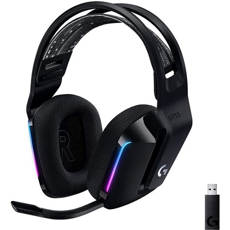 Logitech G733 Lightspeed Wireless Gaming Headset - Black - Tech Arc