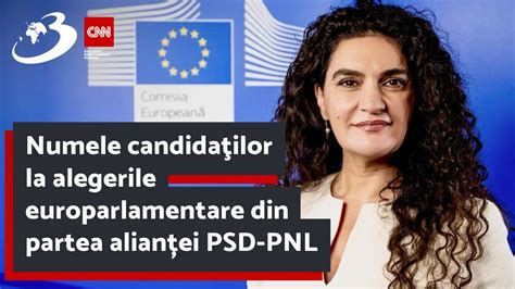 Numele Candida Ilor La Alegerile Europarlamentare Din Partea Alian Ei