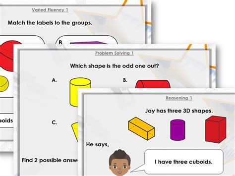 Year Maths Sort D Shapes Lesson Autumn Block By Classroom