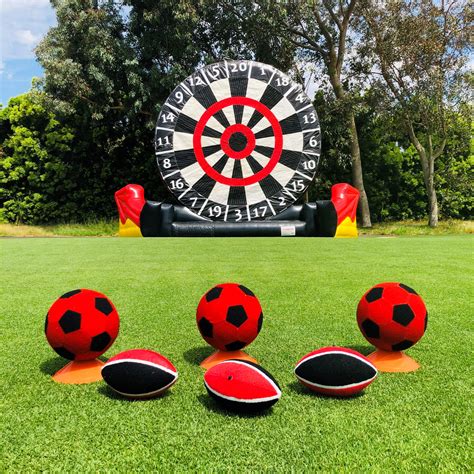Inflatable Football & Soccer Darts Rental Orange County