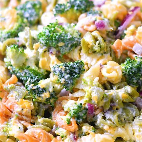 Broccoli Cheddar Pasta Salad 24bite® Recipes