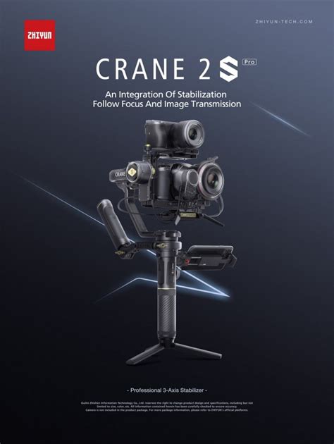 Zhiyun Crane S Pro Package Newsshooter