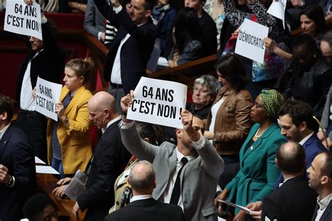 French Gov T Faces No Confidence Vote Over Forced Pension Reform