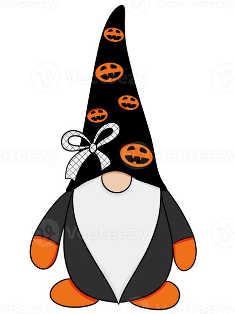 Gnome Halloween Illustration Png