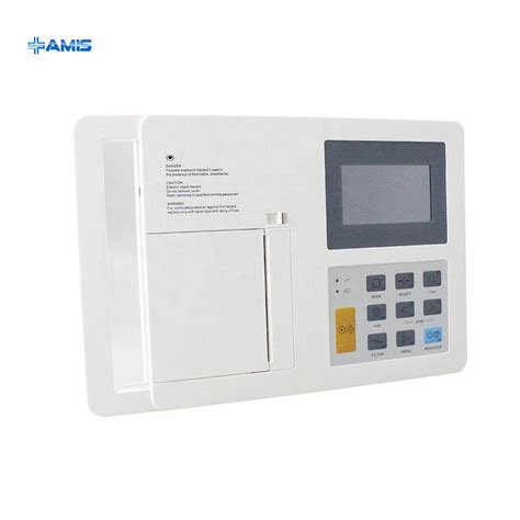 Six Channels Ecg F Electrocardiograph Portable Ecg Machine China