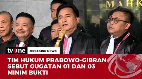 Tim Hukum Prabowo Gibran Kami Akan Bantah Dalil Gugatan Pemilu 2024