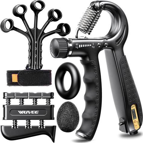 Amazon.com: Grip Strength Trainer Kit (5 Pack) with Hand Grip
