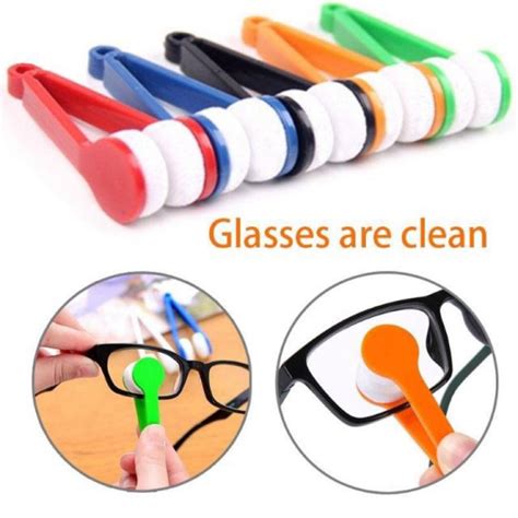 Glasses Eyeglass Microfiber Cleaner Glasses Eyeglass Spectacles Cleaner Glasses Clean Wipe