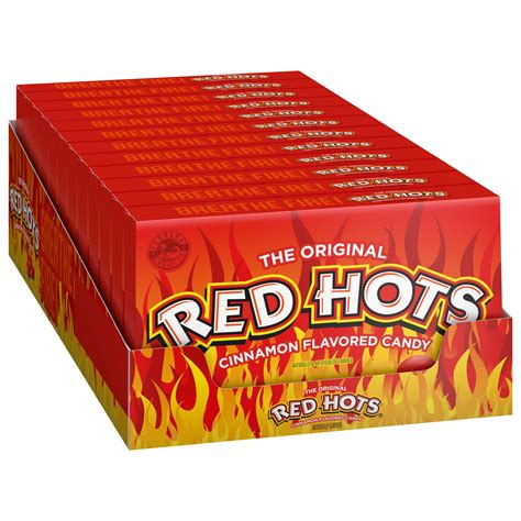 Buy Wonka Red Hots Cinnamon Flavored Hard Candy 5 5 Ounce Theater