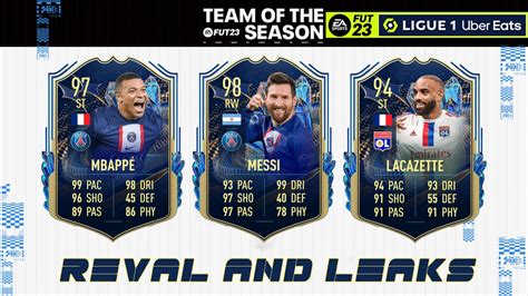 Fifa Tots Ligue Release And Leaks All Official Stats Of Team Of